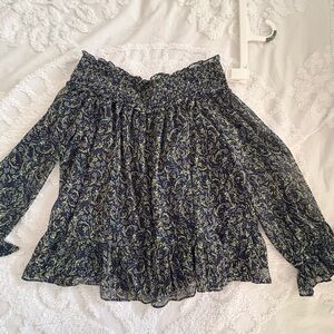 Floral Off-Shoulder Blouse